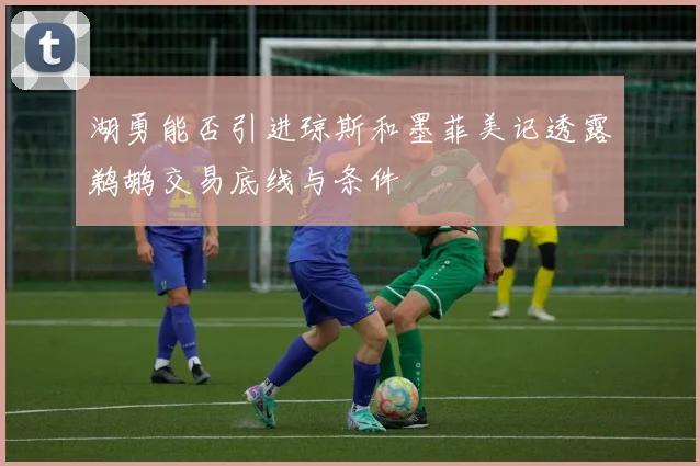湖勇能否引进琼斯和墨菲美记透露鹈鹕交易底线与条件